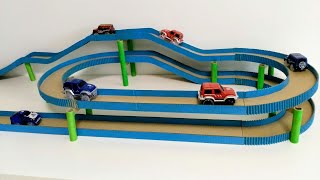 How to make a car track from cardboard [upl. by Rosalinde73]