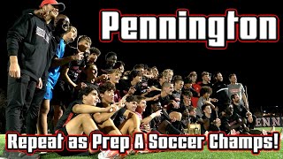 Pennington 6 Hun 1  Prep quotAquot Final  Red Hawks Repeat as Champs [upl. by Tnelc959]