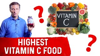 Highest Vitamin C Food on the Planet – Dr Berg on the Benefits of Vitamin C [upl. by Enayd236]