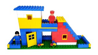 My First Lego House  peacock Smart Block  Bricks House [upl. by Orfurd]