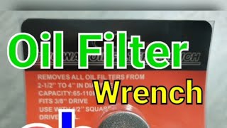 Oil Filter Wrench [upl. by Llenol]