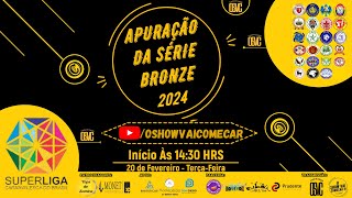 Apuração da Série Bronze  Superliga Carnavalesca do Brasil de 2024 [upl. by Akerley]