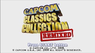 Capcom Classics Collection Remixed PSP Framemeister [upl. by Petr]