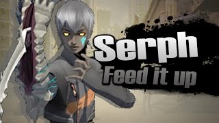 Smash Bros Lawl X Character Moveset  Serph SMT Digital Devil Saga series [upl. by Jeaz]