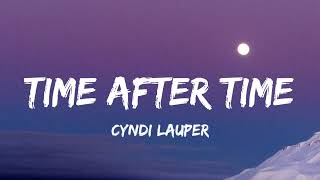 Cyndi Lauper  Time after time Lyrics from Stranger Things Season 4 Soundtrack [upl. by Hada]