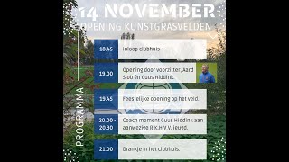 Huissen  RKHVV opening kunstgrasvelden [upl. by Luar547]