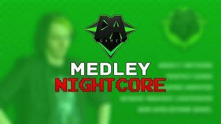 Nightcore DAGames  Official Medley [upl. by Llerrem91]