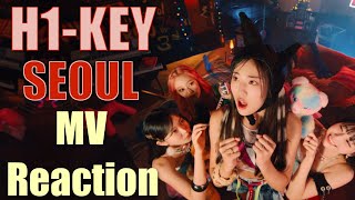 H1KEY 하이키  SEOUL Such a Beautiful City  Extended MV Reaction [upl. by Race]