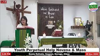 Youth Perpetual Help Novena amp Mass  November 20 2024 [upl. by Golda981]