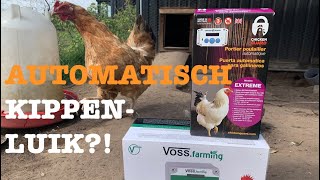 Kijk dit eerst voordat je een automatische kippendeur koopt  Review VOSS Farming vs Chicken Guard [upl. by Denman987]