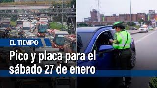 Debido a la contaminación en el aire se toman medidas con el pico y placa  El Tiempo [upl. by Eglanteen]