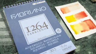 Fabriano 1264 Watercolour Paper review Good and Bad [upl. by Gerik575]