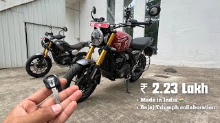 Triumph Speed 400 and Scrambler 400x First Impressions 🇮🇳  Gagan Choudhary [upl. by Wind219]