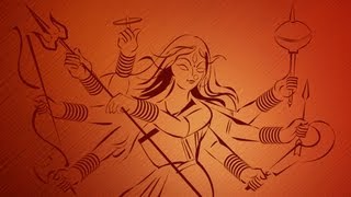 Durga Stotra  Shri Durga Dwatrishannaam Mala  with English lyrics [upl. by Otes]