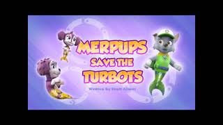 Paw Patrol Merpups Save the Turbots Marshall Merpup and Mama Merpup Wake up the Sea Slug [upl. by Trotta193]