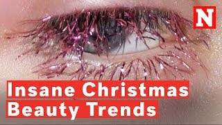 Insane Christmas Hair And Beauty Trends [upl. by Yelir535]