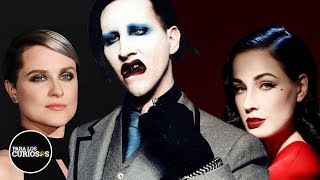 Así Es Marilyn Manson Con Sus Mujeres [upl. by Danie]