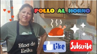 POLLO AL HORNO🍗🍗🥰🤗🦋 [upl. by Iror]