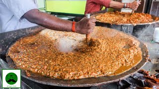 Best Pav Bhaji in Mumbai  Indian Street Food Series [upl. by Alcine]