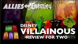 Disney Villainous All Five Sets  Board Game Review [upl. by Naedan787]