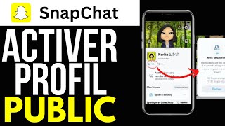 Comment Activer Le Profil Public Sur Snapchat [upl. by Cherry]