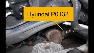 How To Fix Hyundai P0132 Code O2 Sensor Circuit High Voltage Bank 1 Sensor 1 [upl. by Owens]