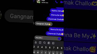 shorts Gangnam Style X Chammak Challo🥀• Remix • Slowed And Reverb Songs • Chatting Lyrics Status •🤘 [upl. by Yebloc]