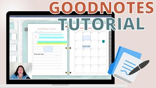 Goodnotes Tutorial For Digital Planner Sellers [upl. by Hanschen]