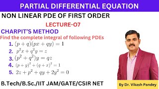 Charpits Method  Partial Differential Equation  solution of NON Linear PDE of first order [upl. by Llenrac]