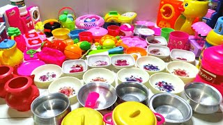 6 Minutes Satisfying with Unboxing Hello Kitty Disney Frozen Kitchen Set  Frozen Kitchen Set ASMR [upl. by Eylrahc]