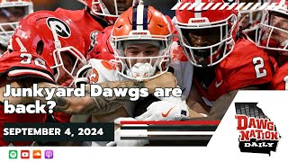 Kirk Herbstreit praises nasty UGA defense about blowout win vs Clemson  DawgNation Daily [upl. by Enomal]