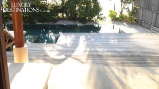 Anantara Dhigu Maldives  Sunrise Beachfront Villa With Pool [upl. by Kent]