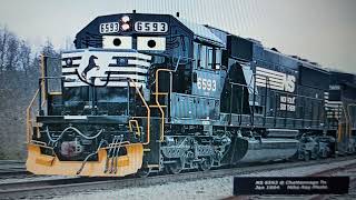 Winnie the Norfolk Southern SD60 6593 [upl. by Naeroled]