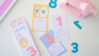 DIY Pocket Calendar [upl. by Hakilam]