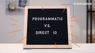 Programmatic vs Direct IO [upl. by Anayra574]