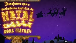 Animação de Natal 3D  customizável ecard animado [upl. by Eloken887]