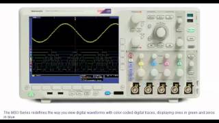 Tektronix MSODPO2000 Mixed Signal Oscilloscope [upl. by Ahsiuqel]