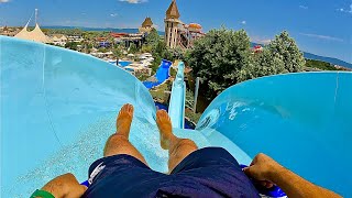 Uphill Water Slide at Aquapark Nessebar [upl. by Reamy]