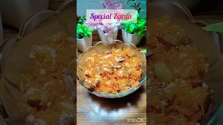 Special zardaMeetha Rice recipe zardachawal yummy trending miladunnabi shorts youtubeshorts [upl. by Cleopatra]