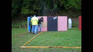 Shooting my first USPSA match with my SJC Glock 17 Open Race Gun  Chris Reibert [upl. by Idleman]