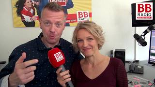 Caroline Scholze privat im Studio bei BB RADIO [upl. by Ibbor]