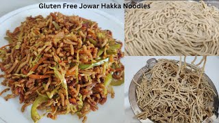 Jowar Hakka Noodles  Sorghum Chowmein Recipe  Millet Recipes  Hakka Noodles Recipe [upl. by Ardnoyek]