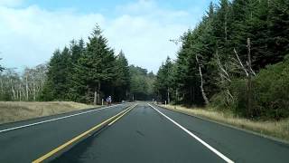 US 101 Oregon California Line Brookings Gold Beach along the Pacific Coast [upl. by Ilat936]