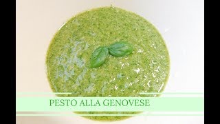 PESTO ALLA GENOVESE ✰ VELOCE CON IL FRULLATORE ✰ [upl. by Ataga]