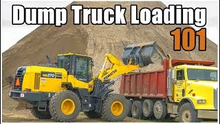 How to Load a Dump Truck  Heavy Equipment Operator Training [upl. by Occer]