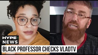 VladTV Threat To Black Professor Backfires Over Rap Beef quotThis Is A Black Folk Affairquot  CH News [upl. by Edylc929]