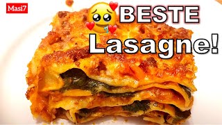 Mit Abstand die BESTE Lasagne mit Hackfleisch SEHR LECKER لرانيا خوشمزه Masi7 [upl. by Ordnasil783]