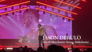 Jason Derulo Live at Manchester Arena Manchester FULL SHOW [upl. by Engedus]