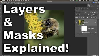 Photoshop Layers amp Masks EXPLAINED [upl. by Gaughan]