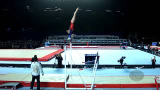 MELNIKOVA Angelina RUS  2017 Artistic Worlds Montréal CAN  Qualifications Uneven Bars [upl. by Aehtorod284]